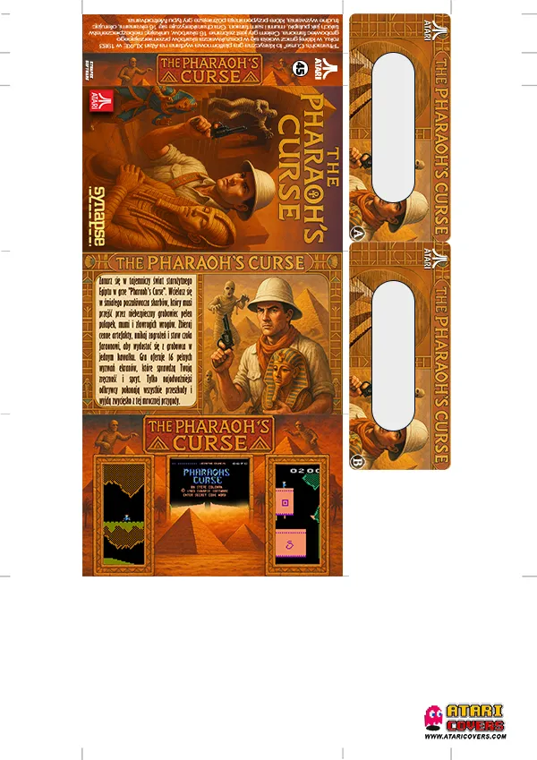 Pharaoh's Curse cassette cover