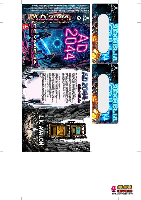 A.D. 2044 cassette cover
