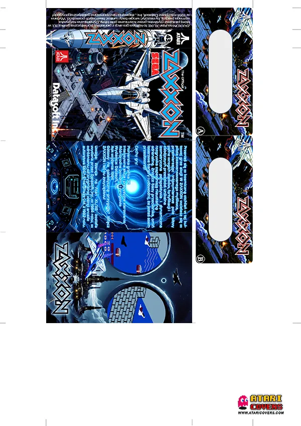 ZAXXON cassette cover
