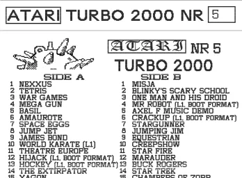 Turbo 2000 Mina zestaw 5