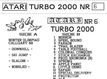 Turbo 2000 Mina zestaw 6