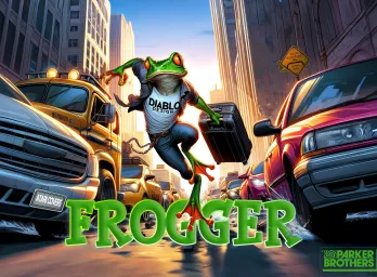 Frogger – Atari XL/XE