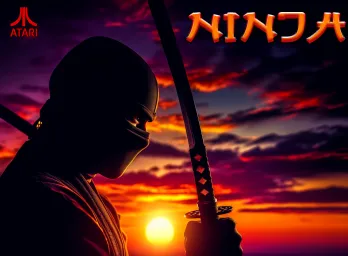 Ninja – Shadow of the Warrior on Atari XL/XE Mastertronic