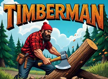 Timberman on Atari XL/XE