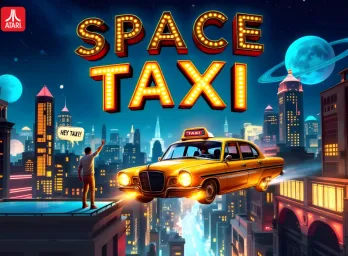 Space Taxi on Atari XL/XE