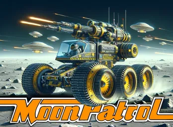 Moon Patrol – Atari XL/XE