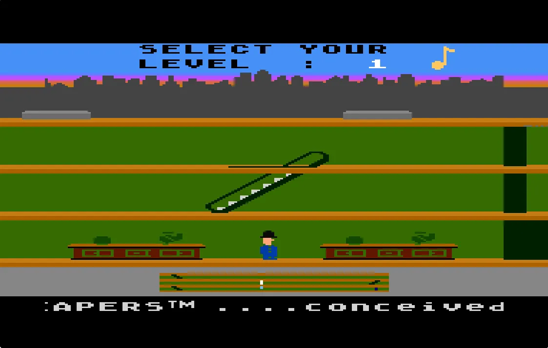 Keystone Kapers – Atari XL/XE