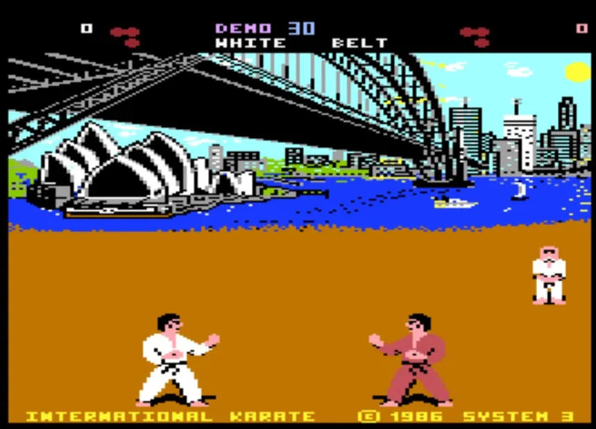 International Karate – Atari XL/XE
