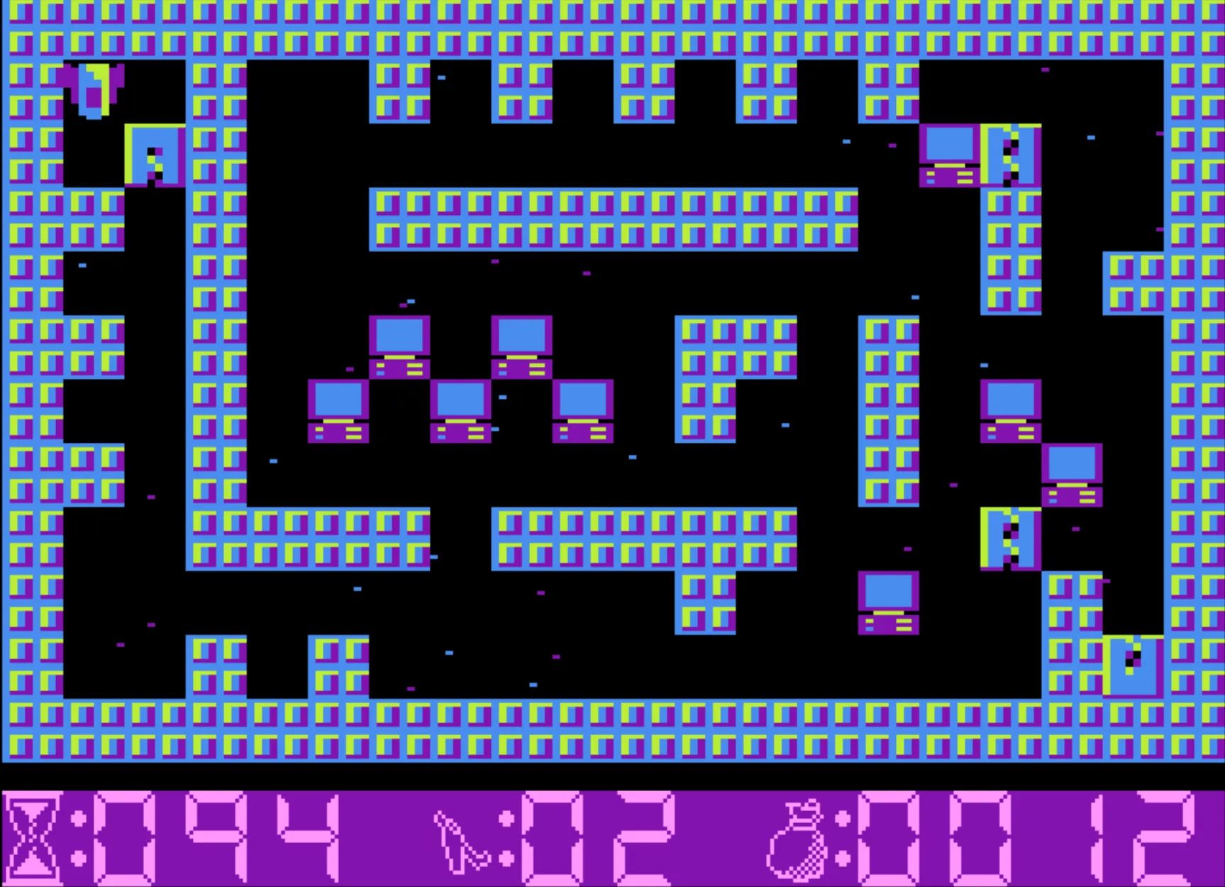 Captain Gather - Atari XL/XE