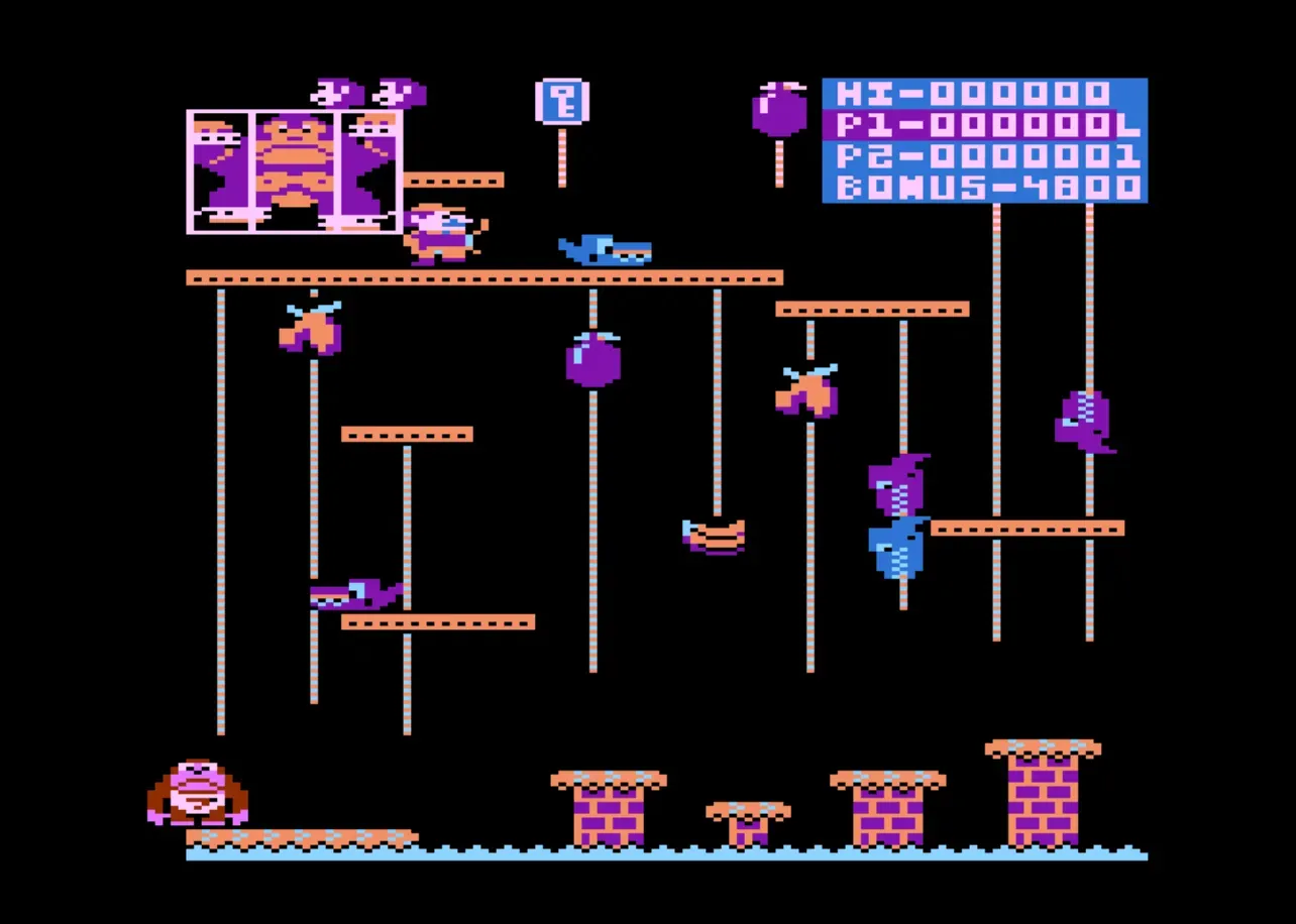 Donkey Kong Junior – Atari XL/XE