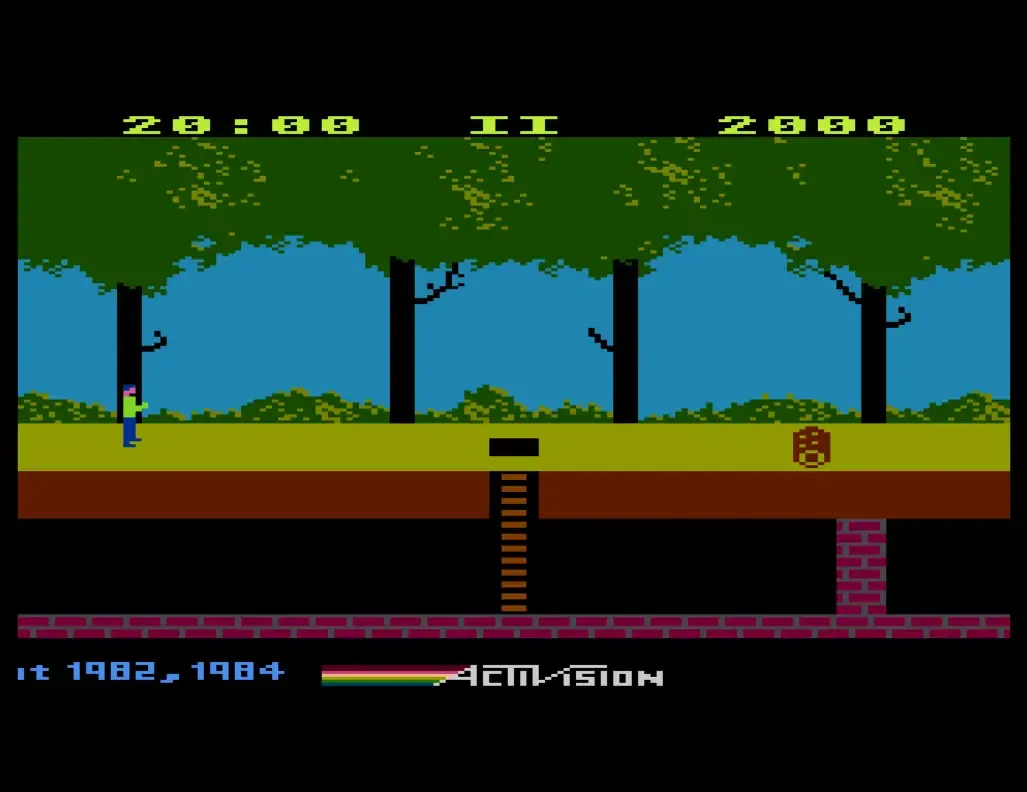 Pitfall! – Atari XL/XE